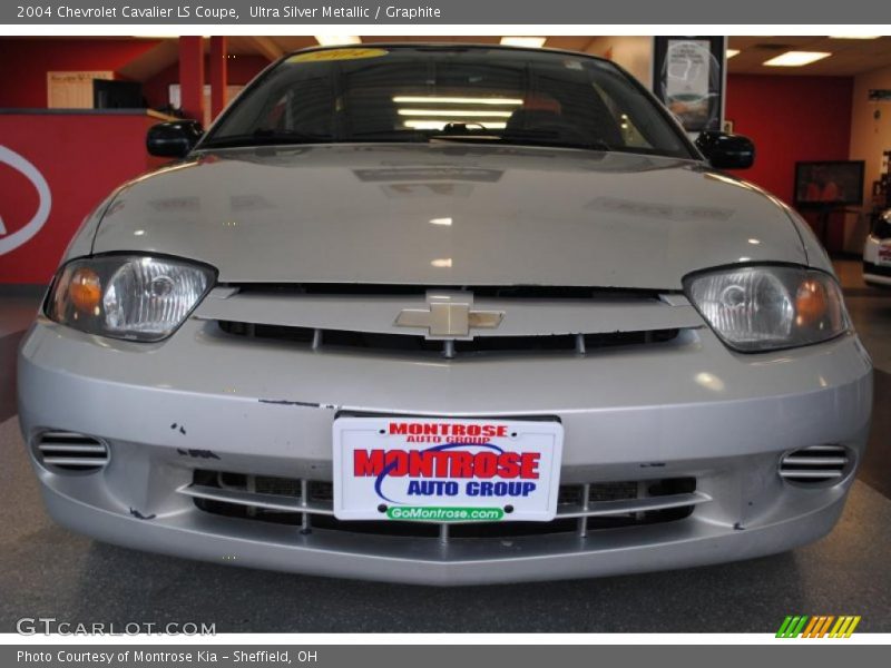 Ultra Silver Metallic / Graphite 2004 Chevrolet Cavalier LS Coupe