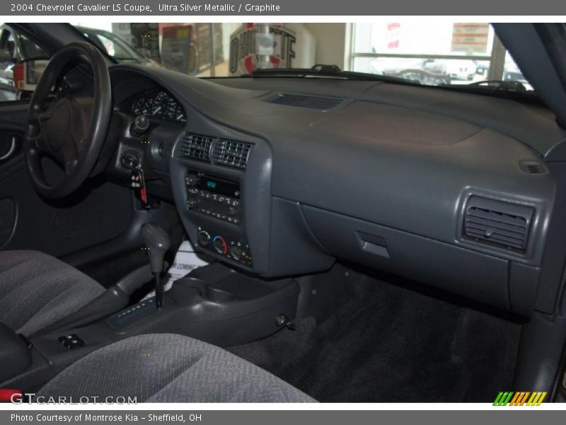 Ultra Silver Metallic / Graphite 2004 Chevrolet Cavalier LS Coupe