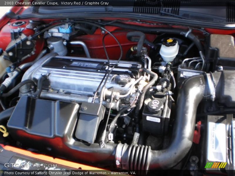  2003 Cavalier Coupe Engine - 2.2 Liter DOHC 16 Valve 4 Cylinder