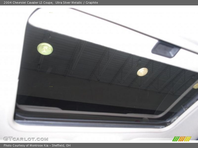 Ultra Silver Metallic / Graphite 2004 Chevrolet Cavalier LS Coupe