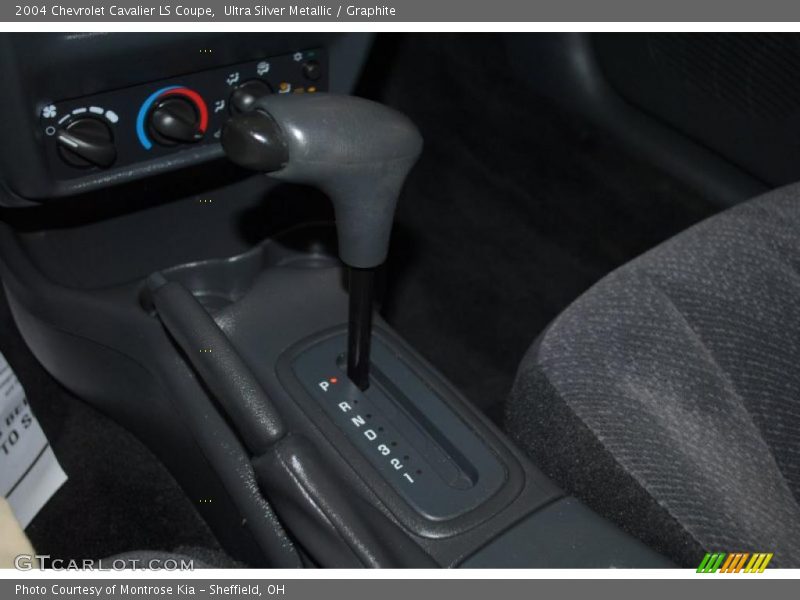 Ultra Silver Metallic / Graphite 2004 Chevrolet Cavalier LS Coupe