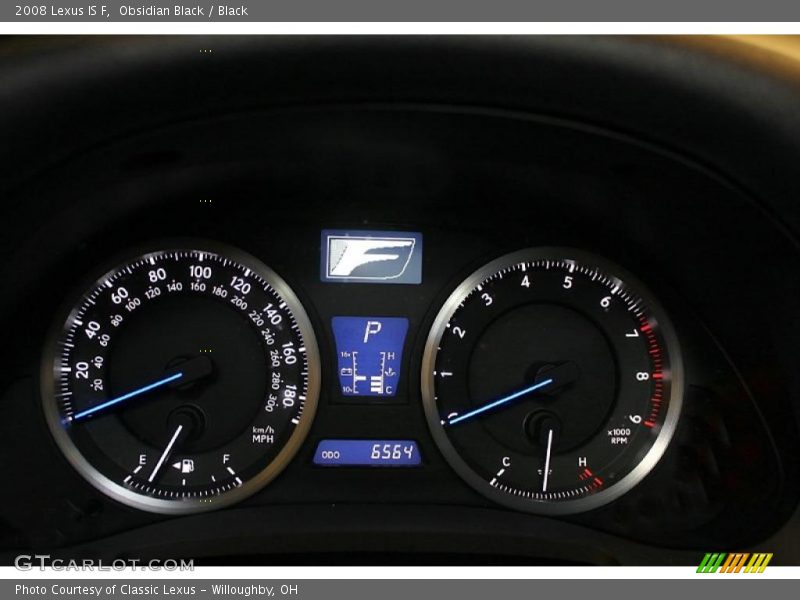  2008 IS F F Gauges