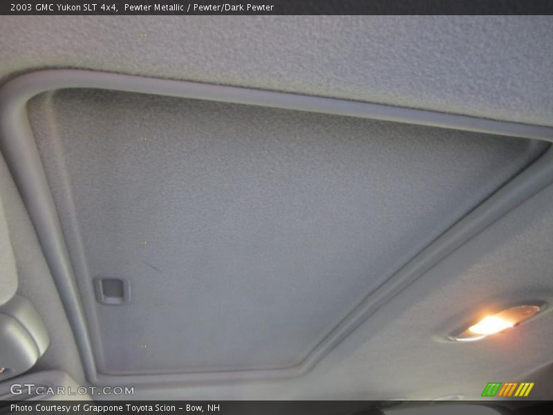 Pewter Metallic / Pewter/Dark Pewter 2003 GMC Yukon SLT 4x4