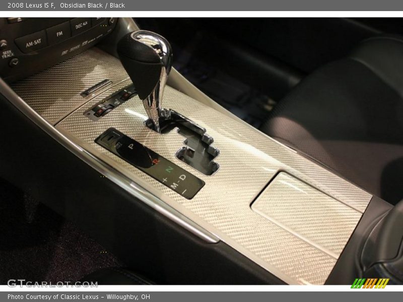  2008 IS F 8 Speed Sport Direct-Shift Automatic Shifter