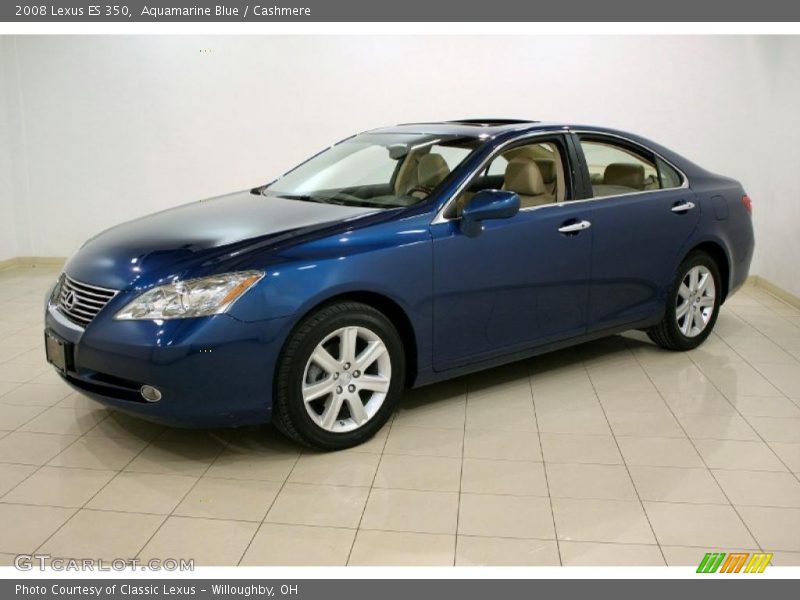 Aquamarine Blue / Cashmere 2008 Lexus ES 350