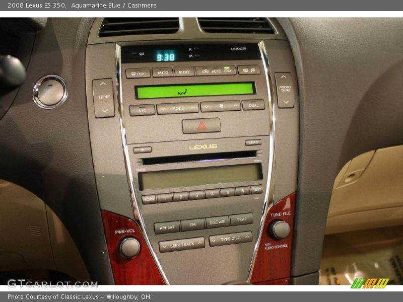 Controls of 2008 ES 350