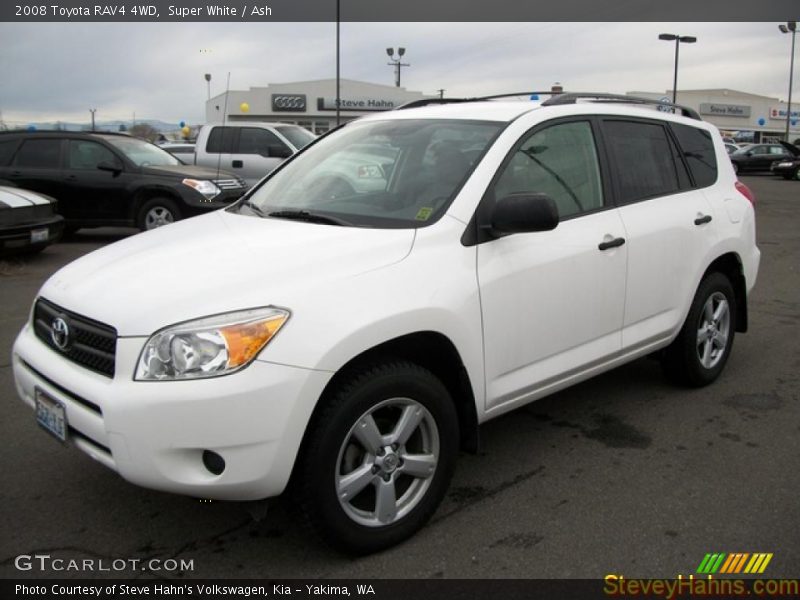 Super White / Ash 2008 Toyota RAV4 4WD