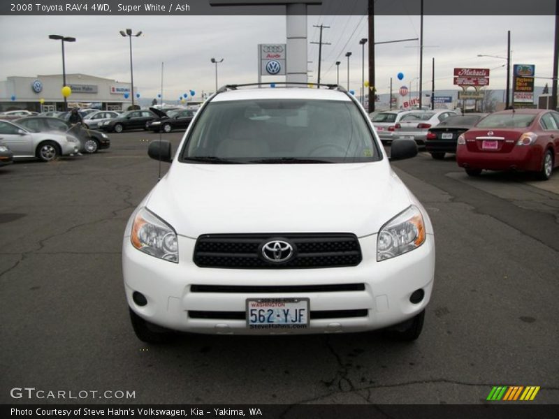 Super White / Ash 2008 Toyota RAV4 4WD