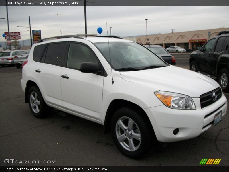 Super White / Ash 2008 Toyota RAV4 4WD