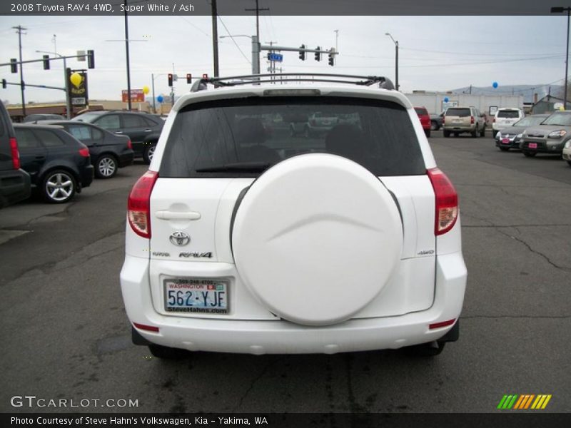 Super White / Ash 2008 Toyota RAV4 4WD