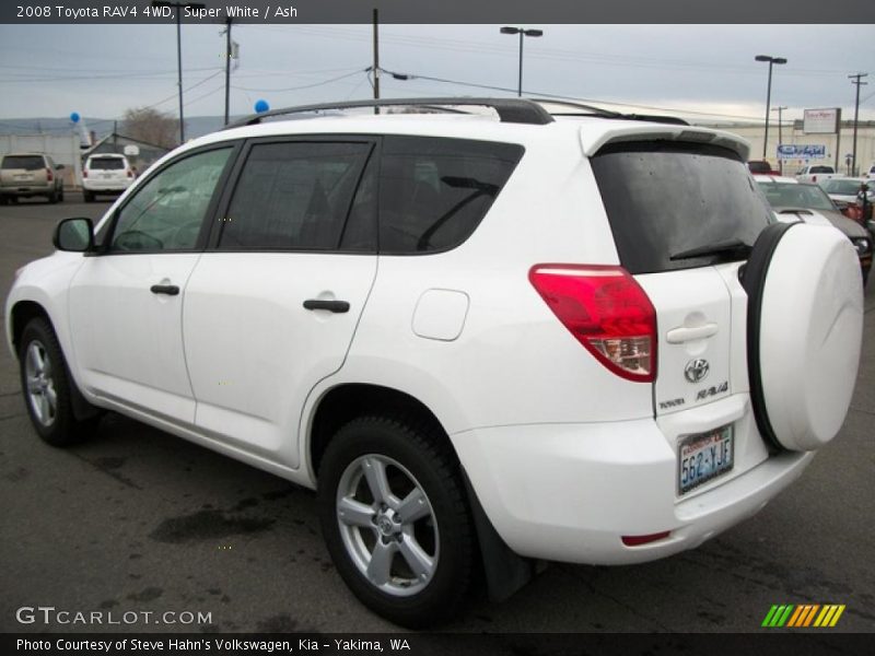 Super White / Ash 2008 Toyota RAV4 4WD