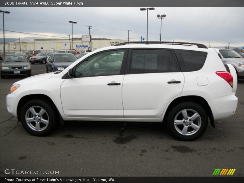 Super White / Ash 2008 Toyota RAV4 4WD