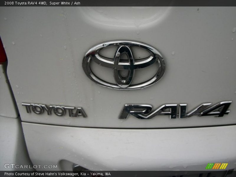 Super White / Ash 2008 Toyota RAV4 4WD