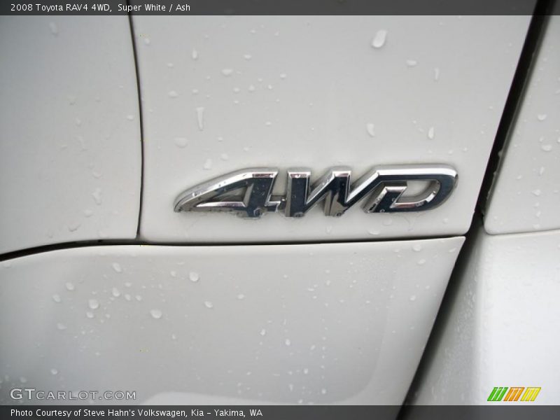 Super White / Ash 2008 Toyota RAV4 4WD