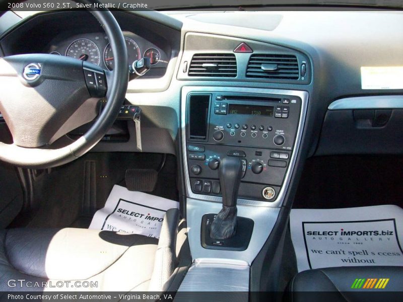 Silver Metallic / Graphite 2008 Volvo S60 2.5T