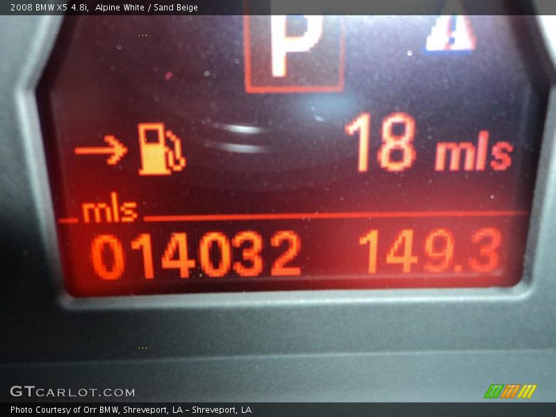 Alpine White / Sand Beige 2008 BMW X5 4.8i