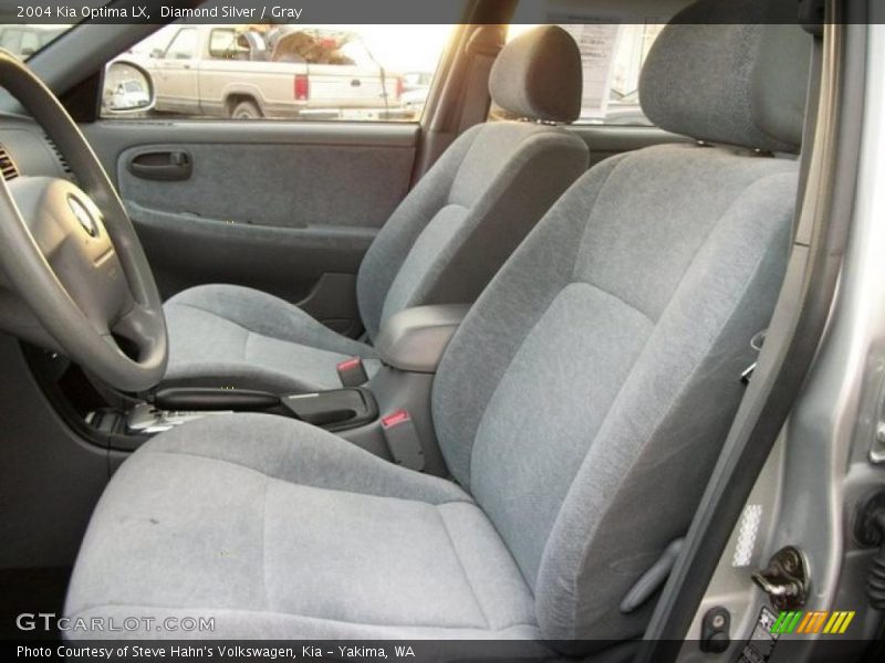 Diamond Silver / Gray 2004 Kia Optima LX