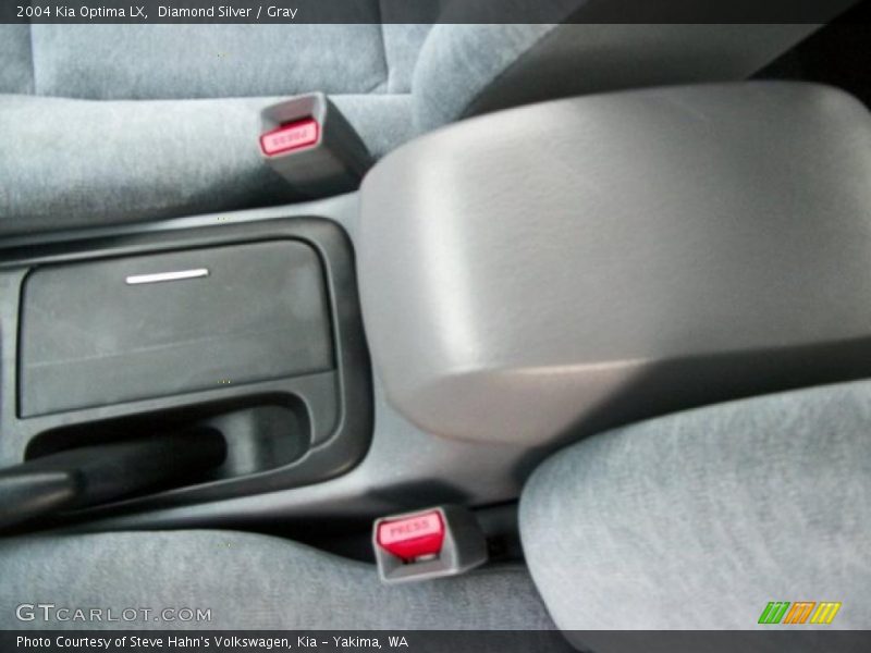 Diamond Silver / Gray 2004 Kia Optima LX