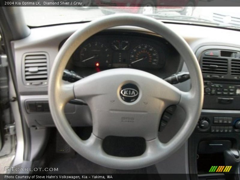 Diamond Silver / Gray 2004 Kia Optima LX