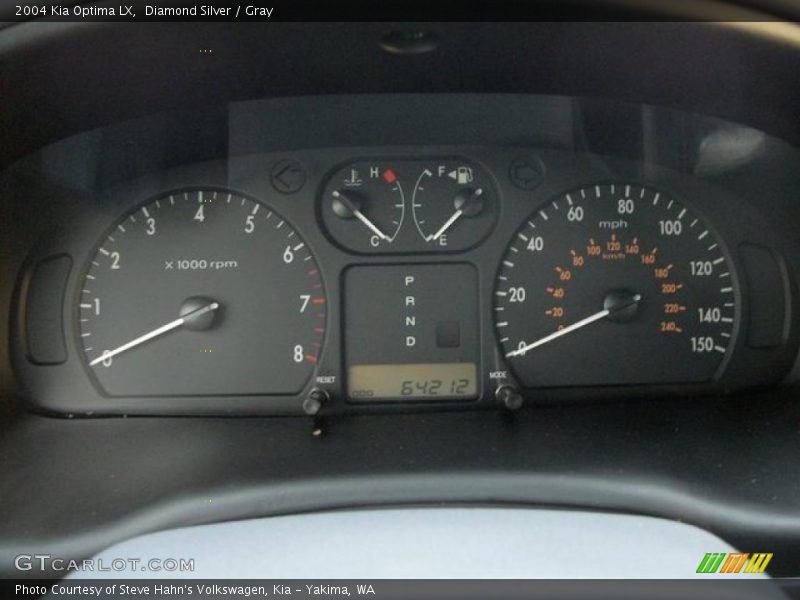 Diamond Silver / Gray 2004 Kia Optima LX
