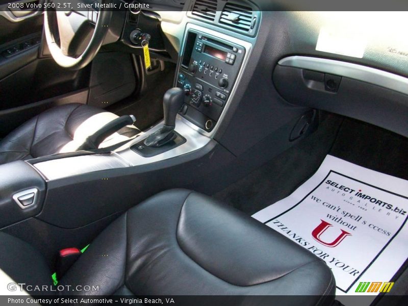 Silver Metallic / Graphite 2008 Volvo S60 2.5T