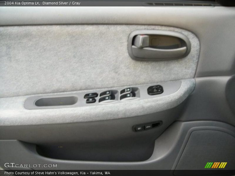Diamond Silver / Gray 2004 Kia Optima LX