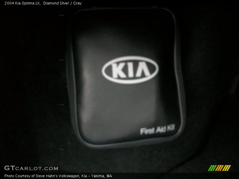 Diamond Silver / Gray 2004 Kia Optima LX
