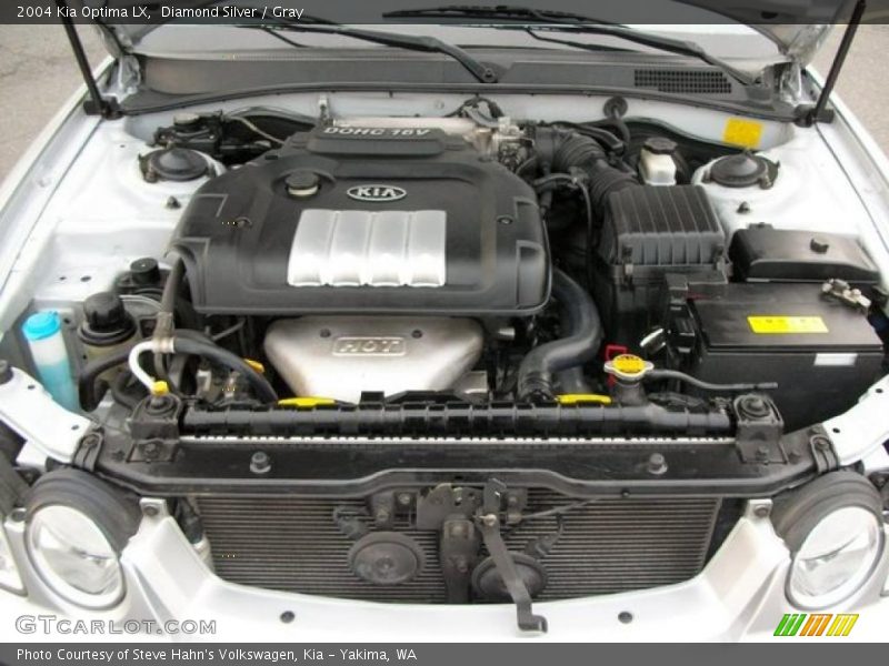 Diamond Silver / Gray 2004 Kia Optima LX