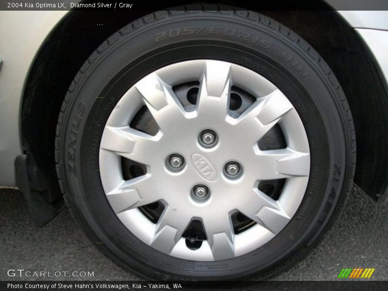 Diamond Silver / Gray 2004 Kia Optima LX