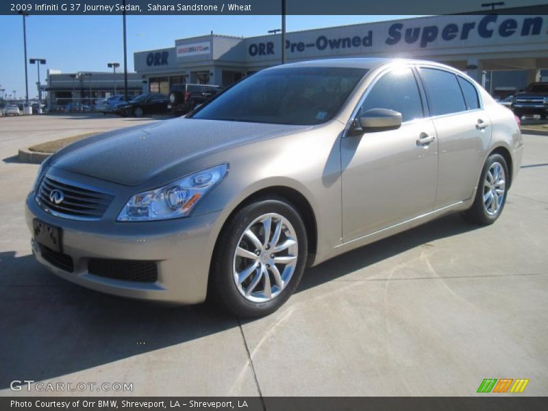 Sahara Sandstone / Wheat 2009 Infiniti G 37 Journey Sedan