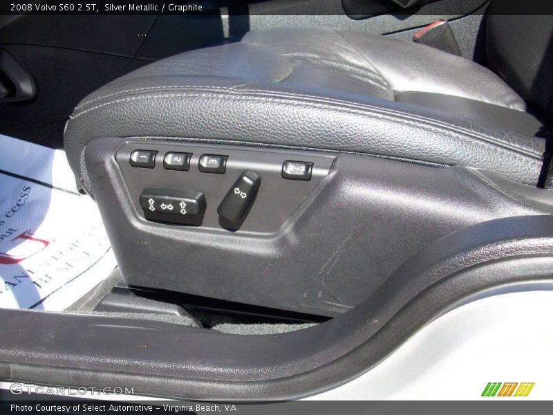 Silver Metallic / Graphite 2008 Volvo S60 2.5T