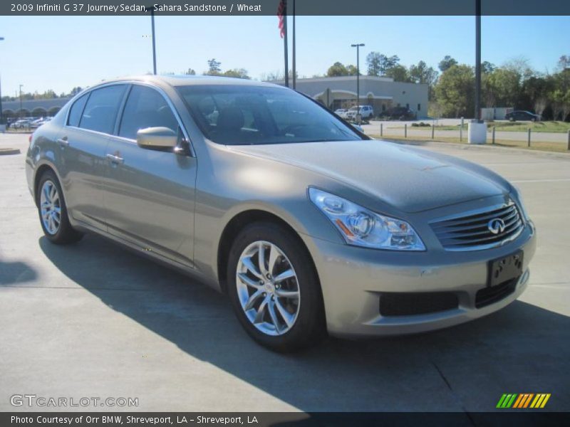 Sahara Sandstone / Wheat 2009 Infiniti G 37 Journey Sedan