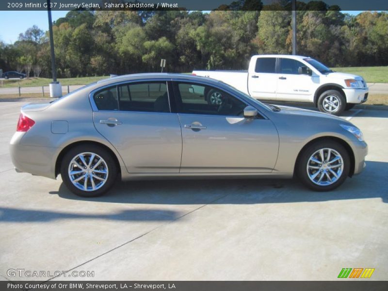 Sahara Sandstone / Wheat 2009 Infiniti G 37 Journey Sedan