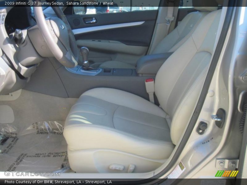 Sahara Sandstone / Wheat 2009 Infiniti G 37 Journey Sedan