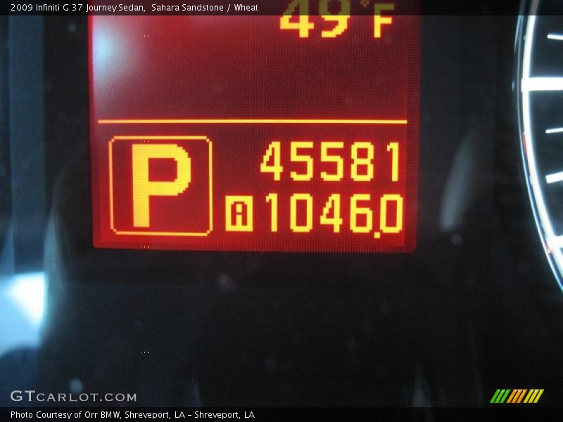 Sahara Sandstone / Wheat 2009 Infiniti G 37 Journey Sedan