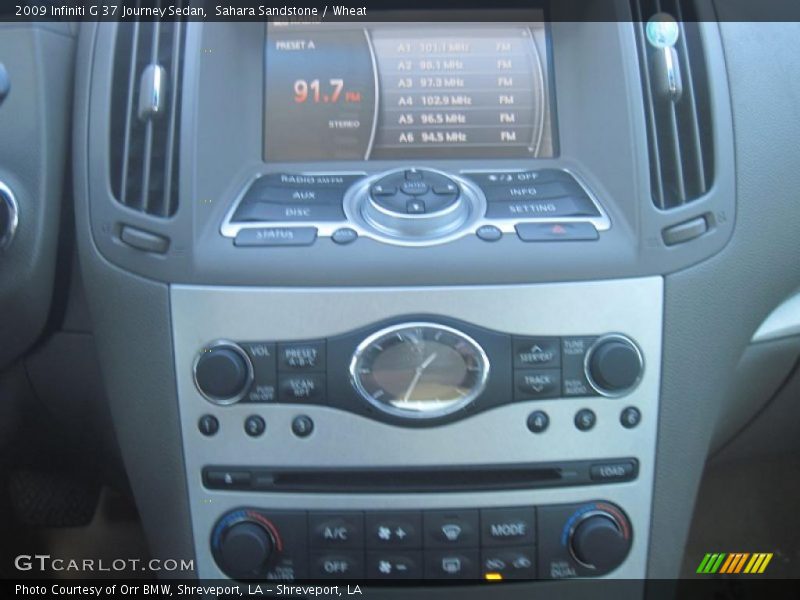 Sahara Sandstone / Wheat 2009 Infiniti G 37 Journey Sedan