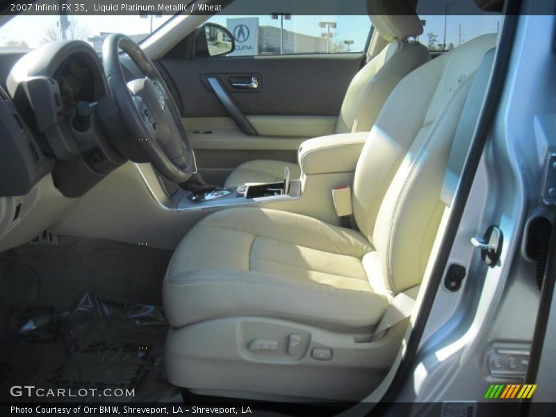 Liquid Platinum Metallic / Wheat 2007 Infiniti FX 35