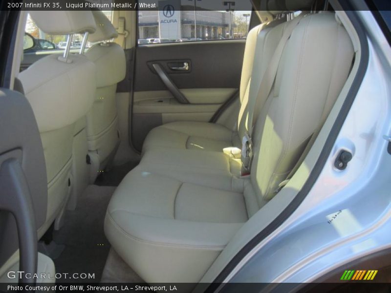 Liquid Platinum Metallic / Wheat 2007 Infiniti FX 35