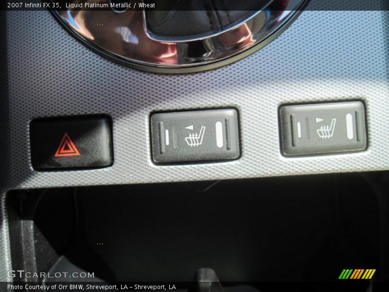 Liquid Platinum Metallic / Wheat 2007 Infiniti FX 35