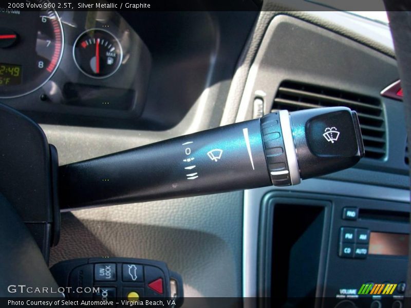 Silver Metallic / Graphite 2008 Volvo S60 2.5T