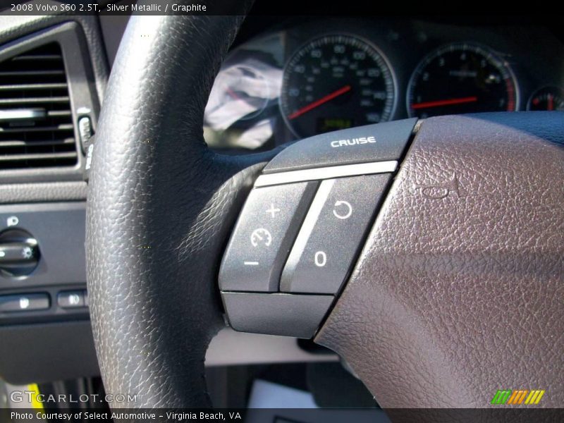 Silver Metallic / Graphite 2008 Volvo S60 2.5T