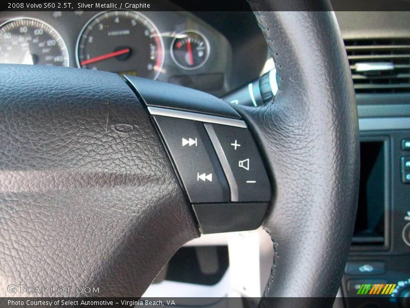 Silver Metallic / Graphite 2008 Volvo S60 2.5T