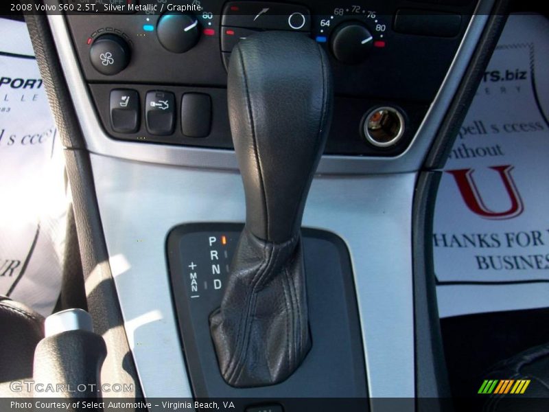 Silver Metallic / Graphite 2008 Volvo S60 2.5T