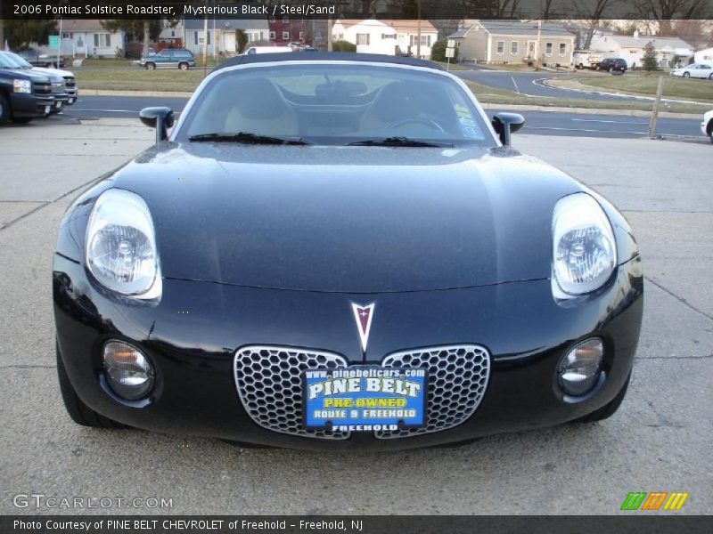 Mysterious Black / Steel/Sand 2006 Pontiac Solstice Roadster