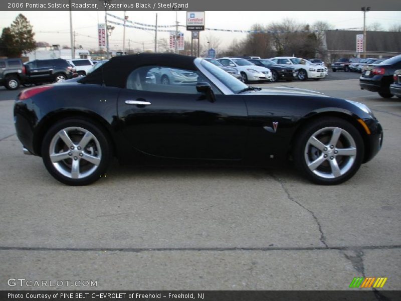 Mysterious Black / Steel/Sand 2006 Pontiac Solstice Roadster