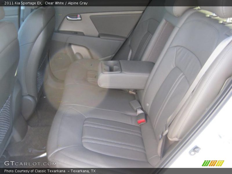 Clear White / Alpine Gray 2011 Kia Sportage EX