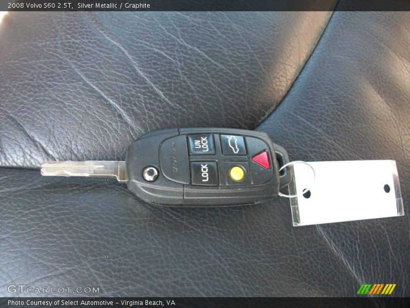 Silver Metallic / Graphite 2008 Volvo S60 2.5T