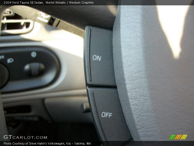 Merlot Metallic / Medium Graphite 2004 Ford Taurus SE Sedan