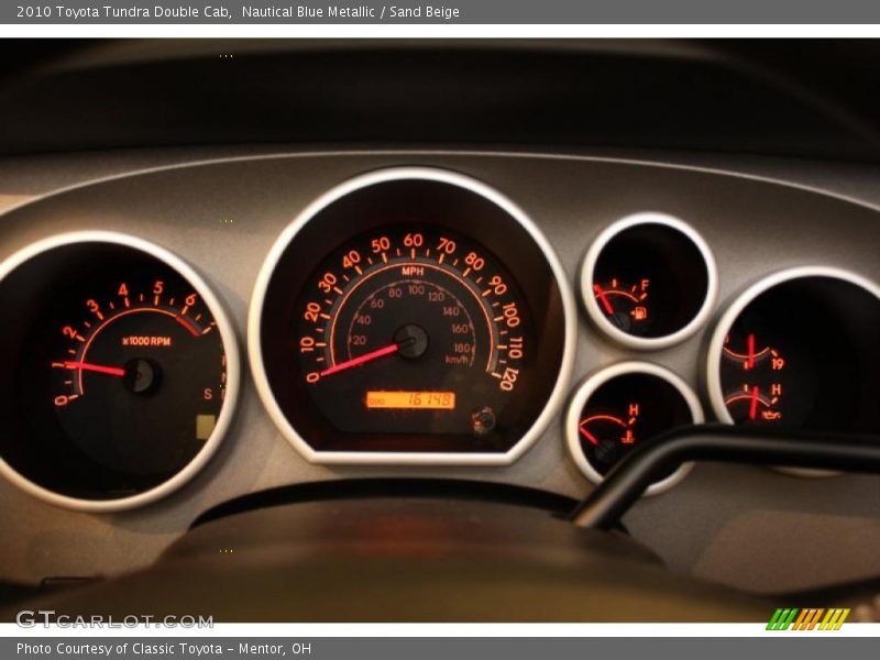  2010 Tundra Double Cab Double Cab Gauges