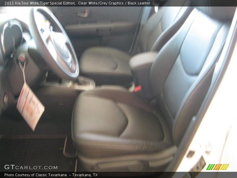  2011 Soul White Tiger Special Edition Black Leather Interior